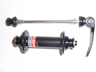 Novatec A291SB 24h extra lightweight road bike front hub. - Image 1 of 2