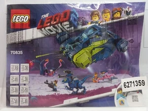 Rex's Rexplorer The Lego Movie 2 LEGO #70835 NUR Anleitung Buch Neu kostenloser Versand - Bild 1 von 7