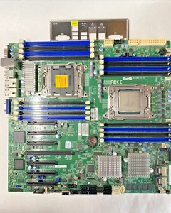 Supermicro X9DRH-7F Dual LGA2011 Motherboard, Extended ATX, Used - Picture 1 of 1