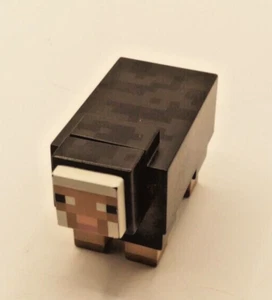 "Figura de oveja negra Minecraft Overworld figura de juguete coleccionable 3""" - Imagen 1 de 11