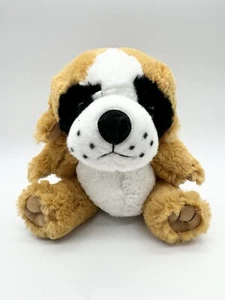 Saint Bernard Puppy Dog 7 Inch Plush Brown Stuffed Animal - Picture 1 of 7