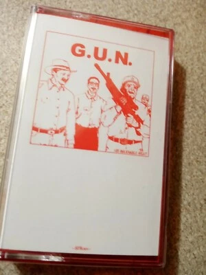 G.U.N. Sealed Hardcore Punk Demo Tape Nashville Tennessee Neon Deads Koro Sick - Image 1 of 4