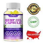 HEMP SEED OIL CAPSULES 10,000,000mg -Calm,Sleep,Stress,Anxiety,Pain,Muscle,Relax