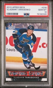 2013 Upper Deck Young Guns #230 Vladimir Tarasenko (RC) - PSA 10 🔥