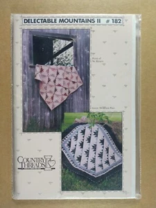 Country Threads Delectable Mountains II #182 Quilt Pattern - Picture 1 of 2