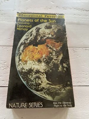 Planet of the Sun Nature Series Featuring Leonard Nimoy (VHS, 1988) NEW - Image 1 of 4