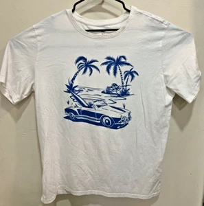 Mens XLT VW Top Down Karmann Ghia Surf Beach Volkswagen - Picture 1 of 4