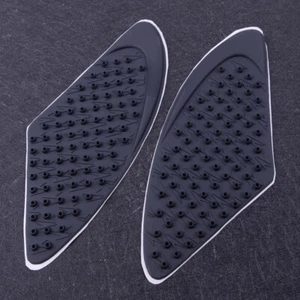 2x Gas Tank Pad Traction Side Fuel Grip Protector Fit For Kawasaki Ninja ZX10R - Picture 1 of 4