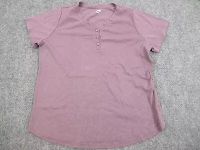 Duluth Shirt Womens Adult 2X Purple Lightweight Outdoors Casual Button - Image 1 of 4