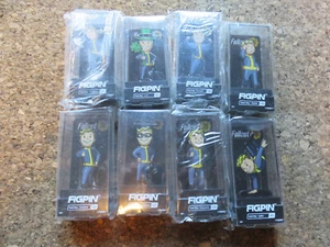 Fallout Limited Edition SPECIAL Fig Pin set AND rare Salute - Brand New - Picture 1 of 6