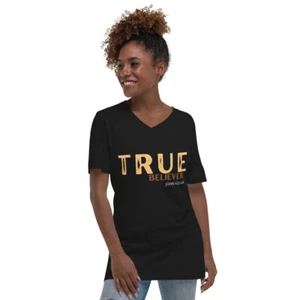 Unisex Short Sleeve V-Neck T-Shirt - Bild 1 von 6