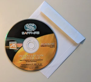 ATI Radeon Sapphire,Installation Driver CD,Version 12-011+Catalyst3.8_WINXP9XME - Bild 1 von 2
