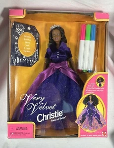 1998 MOLTO VELLUTO CHRISTIE AMICO DI BARBIE #20529 SCATOLA CATTIVA - Foto 1 di 8