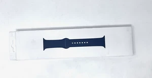Genuine Apple Watch Sport Band 45mm Abyss Blue Sport Band MKUW3AM/A - Zdjęcie 1 z 3