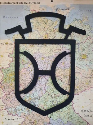 Brandzeichen Holsteiner 3mm Stahl von 30cm-100cm Stall Dekoration Pferd Reiter