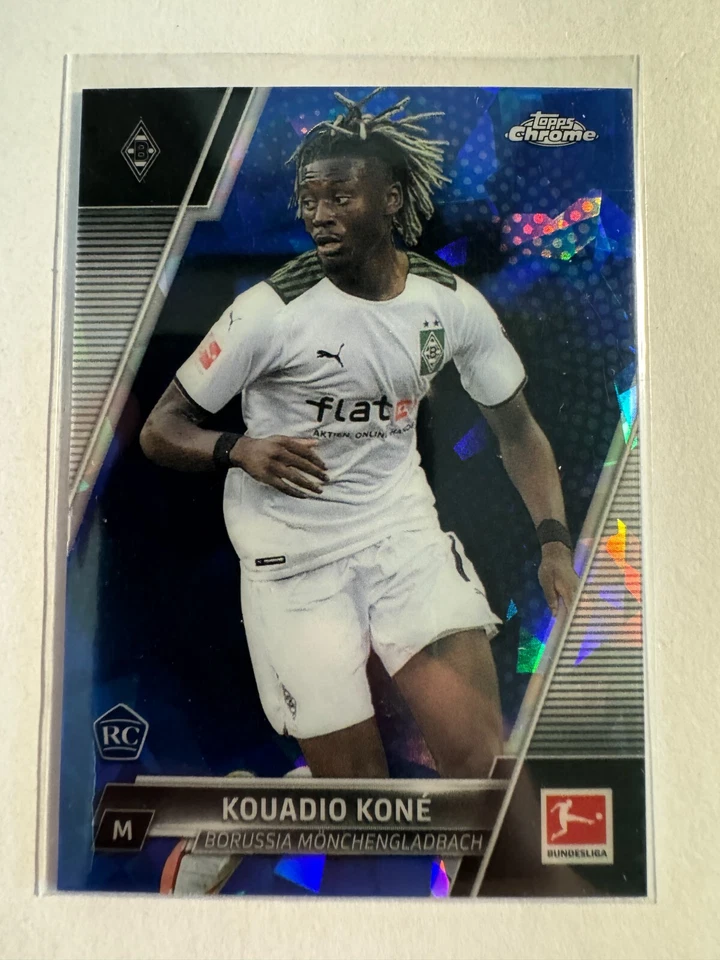 K203,027 -  2021-22 Topps Chrome Sapphire Bundesliga #78 Kouadio Kone - Image 1 of 1