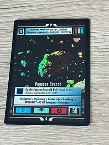Star Trek CCG - Reflections - Pegasus Search - VR (Very Rare) Foil Card - Bild 1 von 2