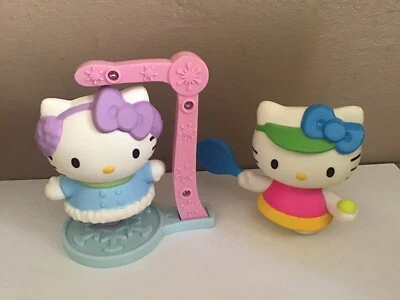 Figurines Lot de 2 Hello Kitty Jouet Mac Do 2012 et 2014 - Photo 1/4