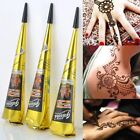 Herbal Heena Mehndi Tattoo Paste Body Paint Tattoo Cream Temporary Tattoo Kit