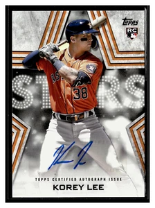 Korey Lee RC - 2023 Topps Baseball Stars Autographs #BSAKL - Picture 1 of 2