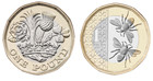 2017 - 2026 £1 One Pound Coin, New Bees coin Royal Mint Brilliant Uncirculated