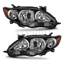 Headlights Set For 2011 2012 2013 Toyota Corolla S XRS Left&Right Headlamps Pair