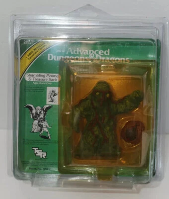 Advanced Dungeons and Dragons Shambling Mound and Treasure Sack 1983 LJN - Image 1 of 4