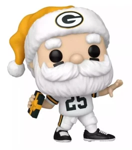 Funko POP! NFL Green Bay Packers 2024 Santa Claus Figure #269 Sold Out Exclusive - Picture 1 of 3