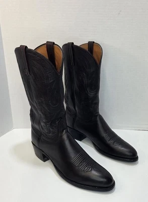Botas Lucchese M1021 R4 Negro Cereza Hechas en México Hombre TALLA 12D Foto 1 de 4