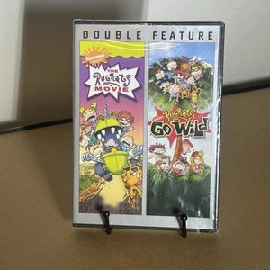 Nickelodeon Double Feature DVD The Rugrats Movie & Rugrats Go Wild New SEALED - Imagen 1 de 4