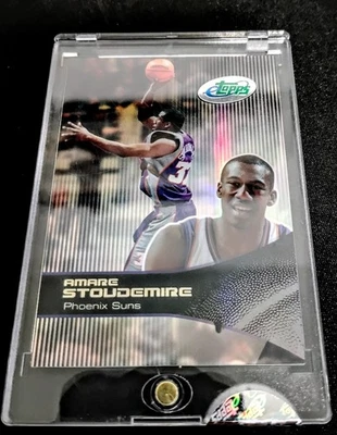 2003 Topps eTopps AMARE STOUDEMIRE Sealed REFRACTOR!🔥  SP #/1771  Suns HOF! ✨   - Image 1 of 4