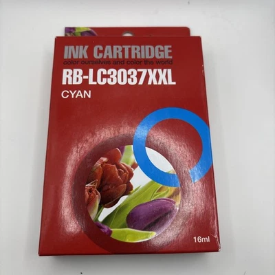 LC3037 XXL Cyan Ink Cartridge RB-LC3037XXL 16ml , NEW, - Image 1 of 3