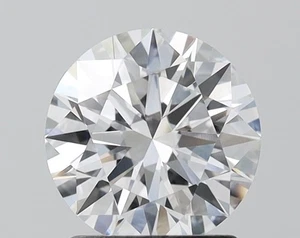 1.58 ct D-VVS2 Round Diamond, IGI Certified Diamond, CVD Lab Grown Loose Diamond - Picture 1 of 7