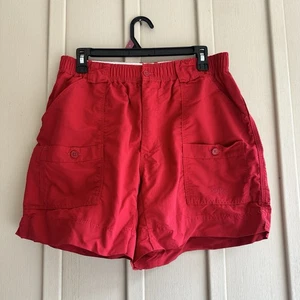 AFTCO Herren Angeln taktische Cargo Utility Outdoor Tackle Nylon Shorts rot 6" gebraucht, in einwandfreiem Zustand - Bild 1 von 5
