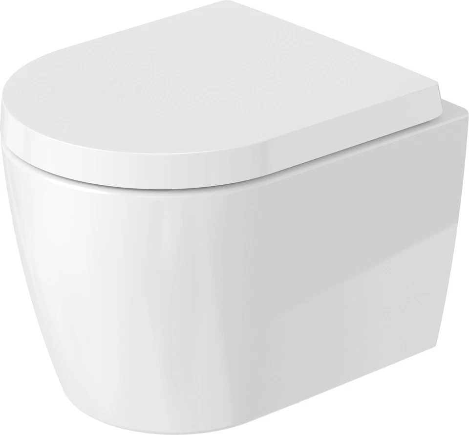 Esmalte higiênico branco Duravit 253009 ME by Starck vaso sanitário de parede - leve desgaste - Imagem 1 de 4
