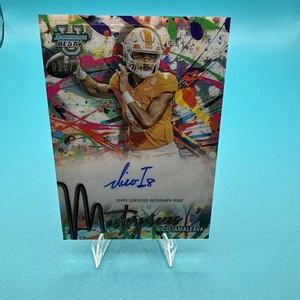 2024 Bowman's Best Masterpieces Autographs Nico Iamaleava On Card Auto /100 - Picture 1 of 3