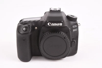 Corpo da câmera Canon EOS 80D 24.2 MP DSLR - Preto contagem do obturador: 15.4k #Z-009962 - Imagem 1 de 4