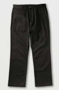 Volcom Mens True To This Black Frikin Skate Chino Pants NWOT Size 31 (A1132106) - Picture 1 of 11