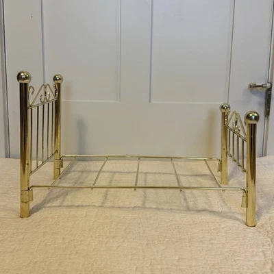 American Girl Doll Samantha's Brass Bed Frame 1990s Pleasant Company - Image 1 of 4
