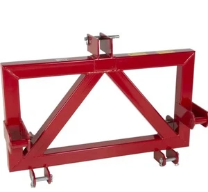 Dreipunktadapter Kat. 2 auf Euroaufnahme, Frontladeradapter heckhydraulik - Bild 1 von 2