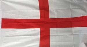 England Flagge St George Kreuz Flagge 5 Fuß x 3 Fuß Erinnerung - Bild 1 von 2