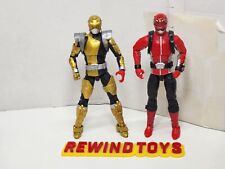 Power Rangers Lightning Collection Beast Morphers Red And Gold Figure Lot Of 2