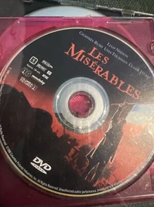 LES MISERABLES Liam Neeson Geoffrey Rush Uma Thurman Claire Danes DVD disc only - Picture 1 of 1