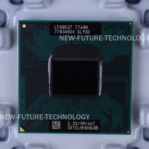 Intel Core 2 Duo T7600 (LF80537GF0534M) SL9SD CPU Processor 667/2.33 GHz 34W - Picture 1 of 1