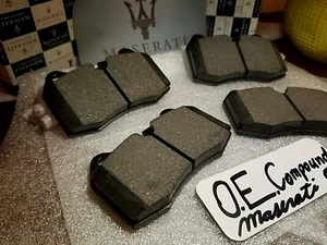Maserati Quattroporte & GranTurismo O.E. FRONT Brake Pads With Sensor! 2005-2011 - Picture 1 of 11