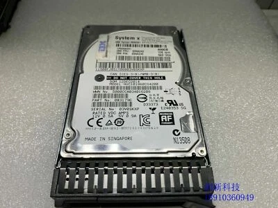 IBM 00NA241 00NA242 00NA245 600GB 10K SAS 2.5'' 12GBPS X3650M5 X6 HARD DRIVE - Image 1 of 4