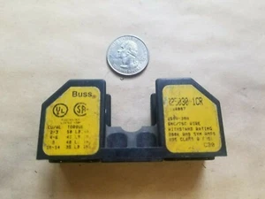 Buss/Bussmann R25030-1CR/R250301CR, soporte para fusibles, 250V, 30A - Imagen 1 de 4