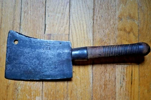 Antikes W RADLEY ? Fleischerbeil 6" Klinge Gussstahl Metzger Werkzeug - Bild 1 von 16