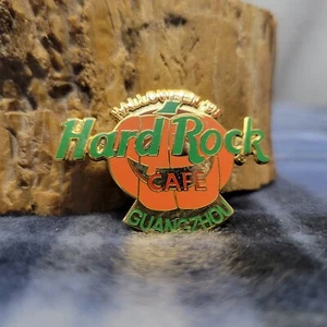 Vintage Hard Rock Cafe Guangzhou 1996 Halloween Pin Pumpkin Jack-o-Lantern - Bild 1 von 2