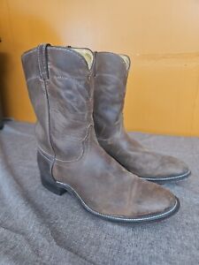 Laredo Men's 10.5 D Brown Leather Western  Boots 7973
